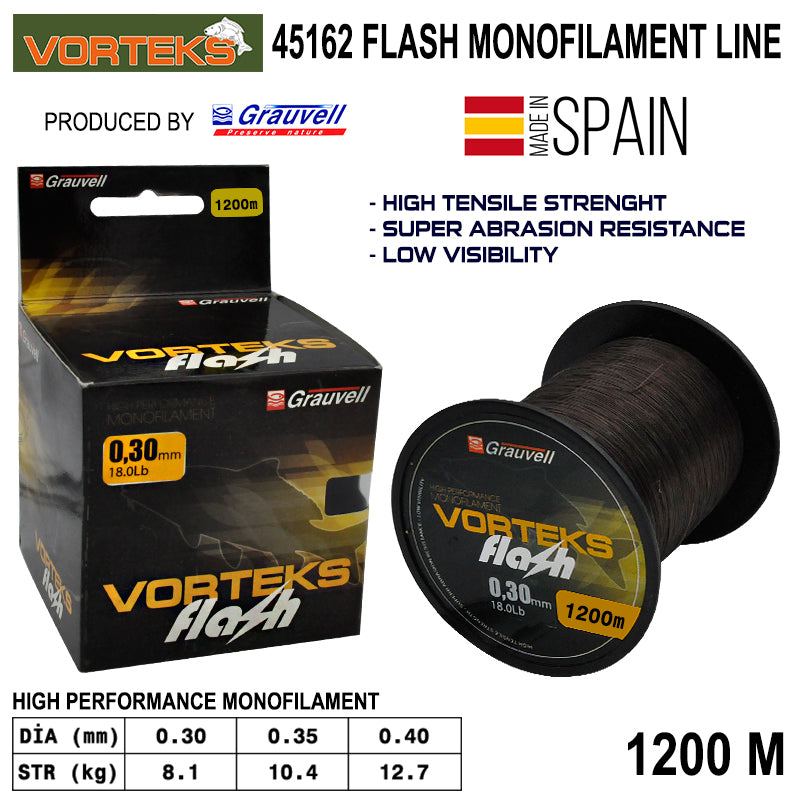 Vorteks Flash 1200 mt Sazan Misinası